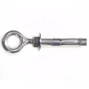 Mini Eye Bolt Sleeved Intermediate Fixing, BZP