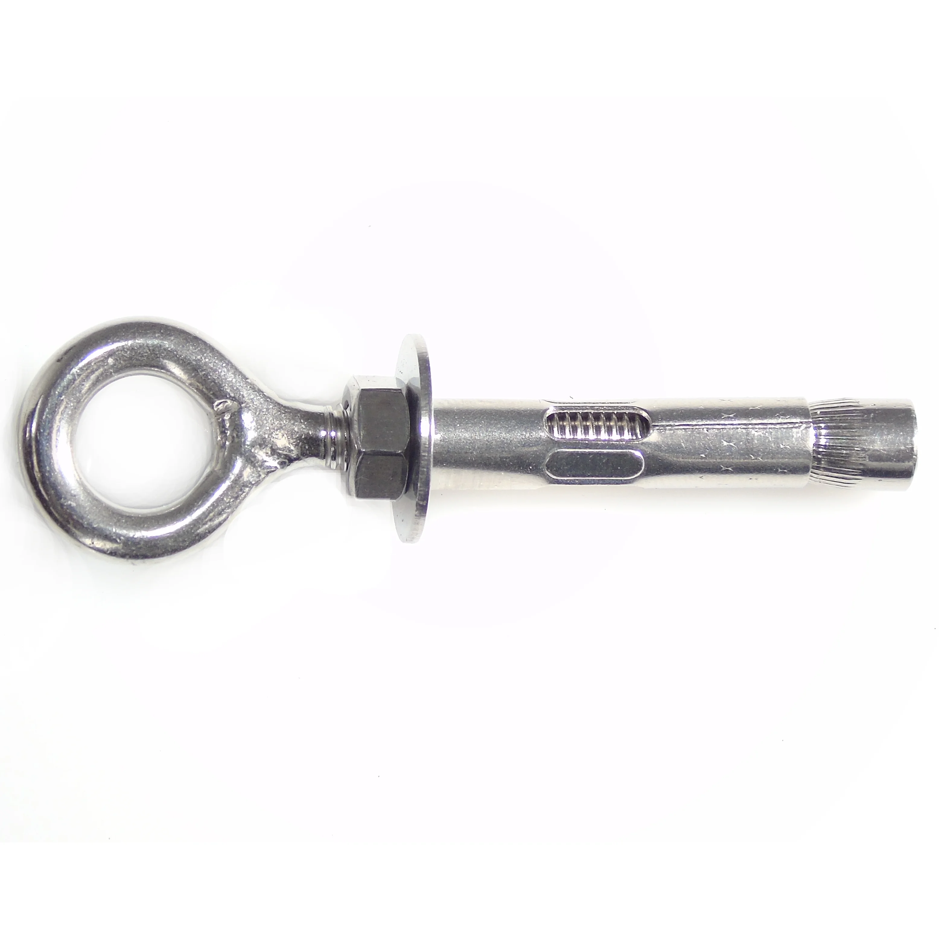 Mini Eye Bolt Sleeved Intermediate Fixing – BZP - Image 3
