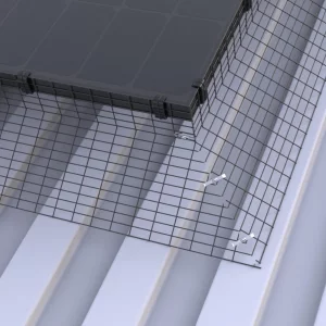 Solar Mesh Anti-Bird Mesh Corner