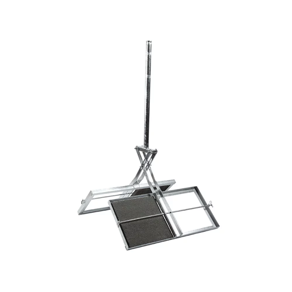 Non-Piercing Adjustable Ridge Mount 1m and 2m, Galvanised Steel