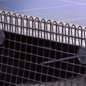 Galvanized Solar Mesh Kit 30M with Premium Adjustable Clips