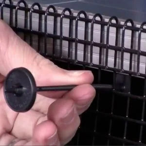 Galvanized Solar Mesh Kit 30M with Premium Adjustable Clips