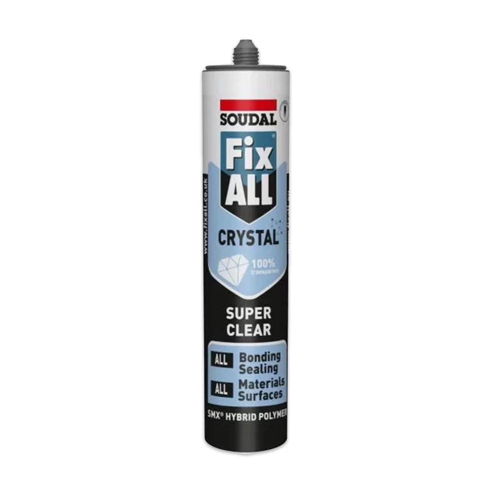 Fix All Crystal Adhesive By Soudal