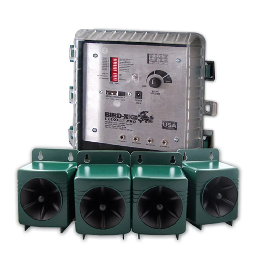 Broadband Pro 4-Channel Ultrasonic and Bio-Acoustic Deterrent