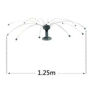 Daddi Long Legs Rotating Bird Spider, 1.25m