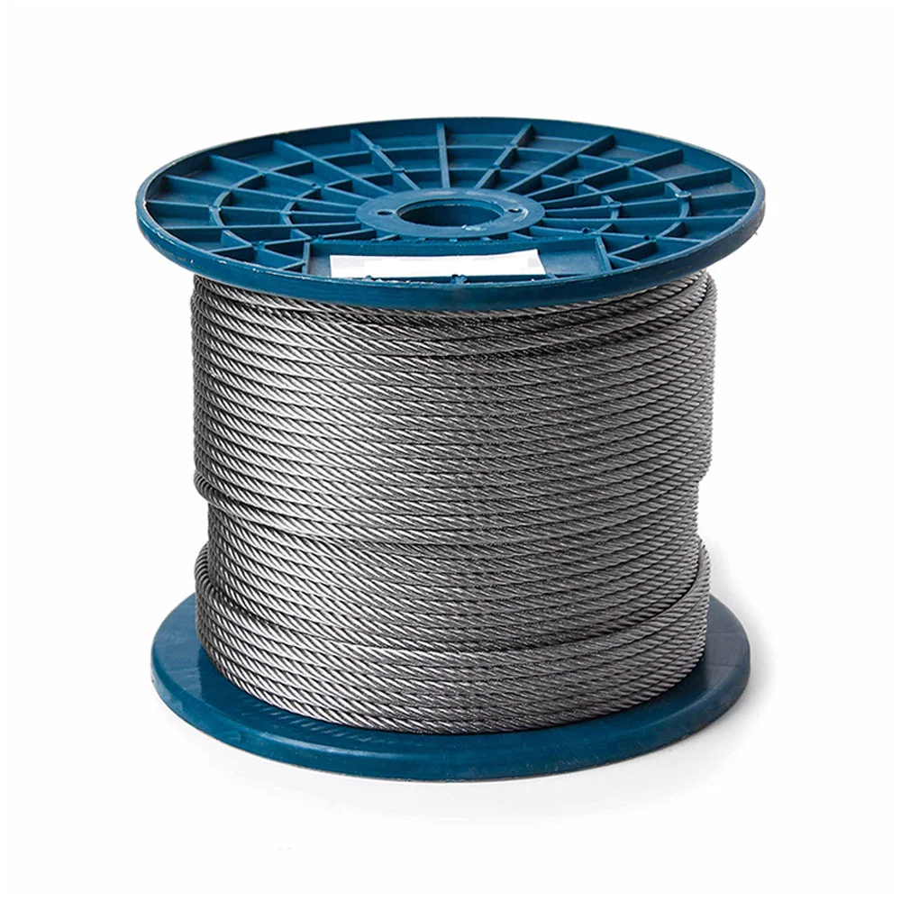 Steel Wire Rope 2mm Diameter 7X7 Strand