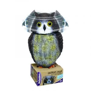 Wind Action Owl Decoy