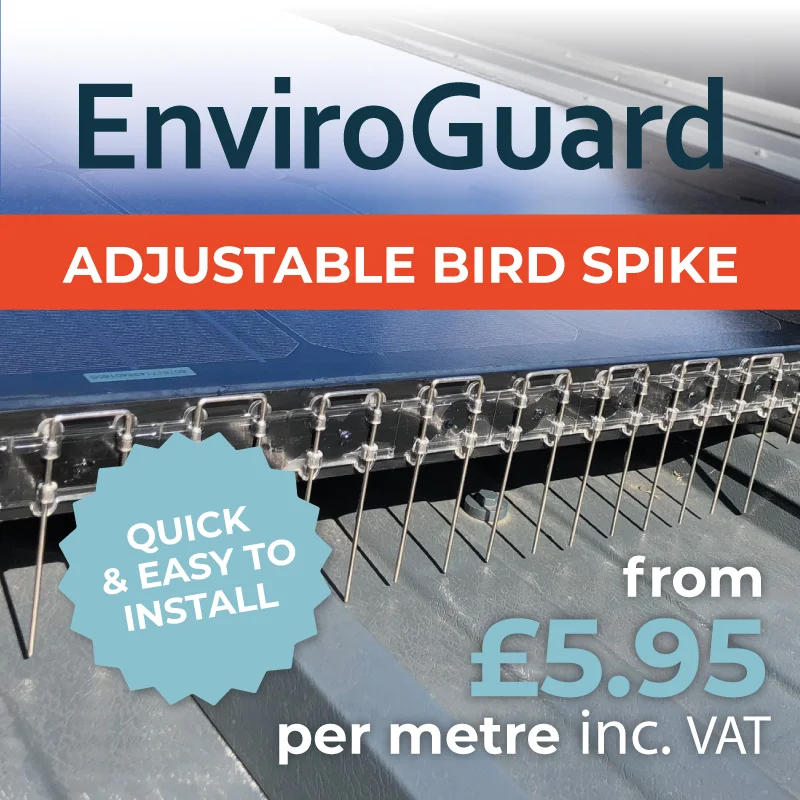 EnviroGuard adjustable bird spike: view the product