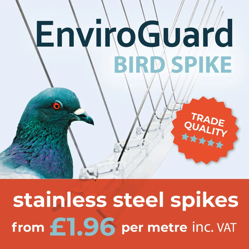EnviroGuard stainless steel bird spikes: shop bird spikes