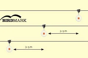 Birdmark Afterglow Bird Flight Diverter