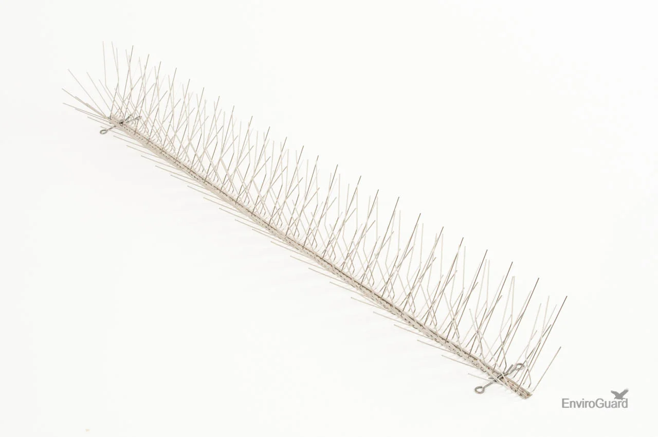 Starling and Sparrow Spikes Stainless Steel. Per 600mm Strip