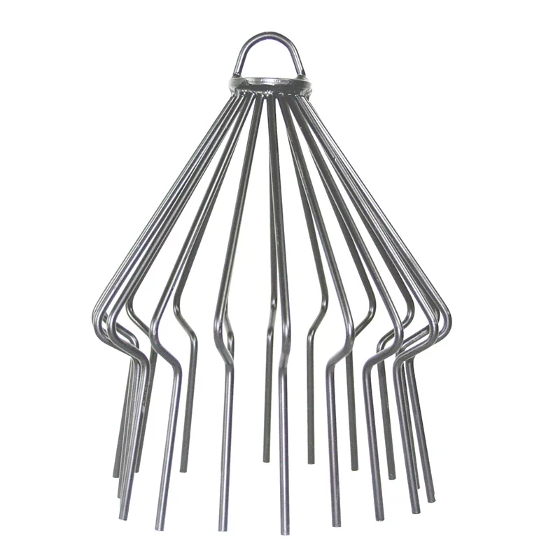 Decorative Universal Chimney Pot Guard Silver