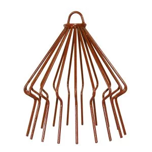 Decorative Universal Chimney Pot Guard Terracotta