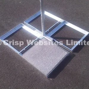 Corner Non Piercing Roof Mount
