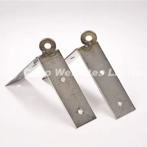 Outside Corner Bracket Stainless Steel, Each