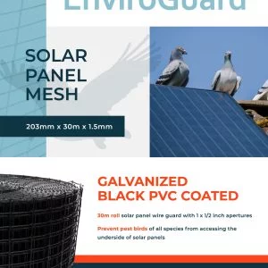 PVC Coated Solar Mesh Roll 30M