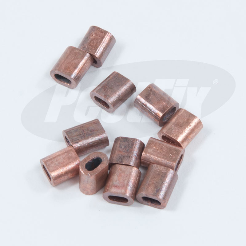 1.0mm Gull Wire Copper Crimps 100 Pack EnviroGuard